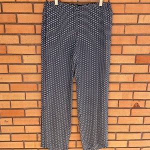 Theory 100% Silk Trousers Size 10